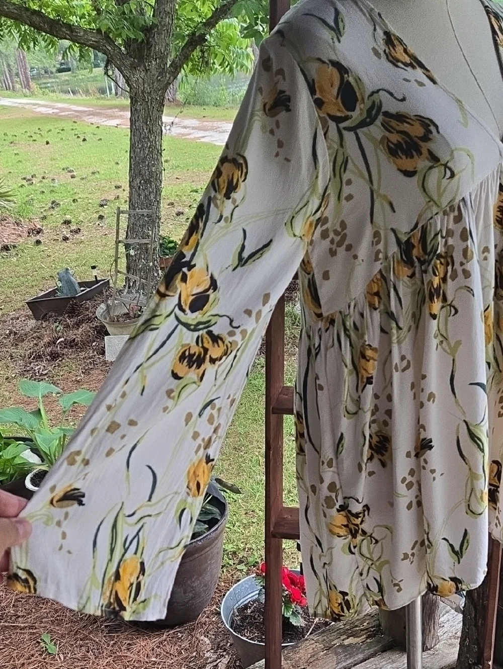 Free People Bella Daylily Print Tunic